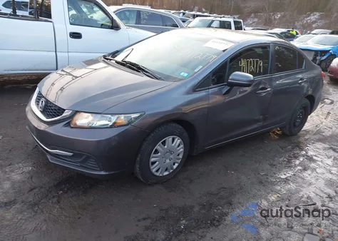 2014 Honda Civic Lx из США, поврежденный, VIN 2HGFB2F51EH548127